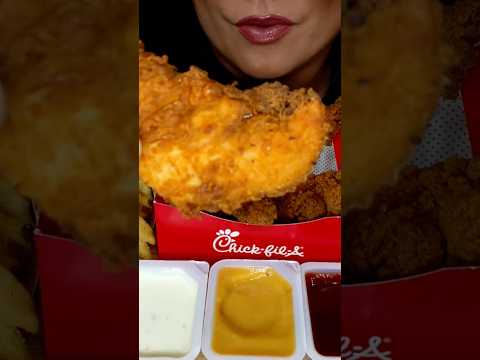 CHICK-FIL-A MEAL #asmr #foodasmr #chicken