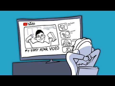 "my first asmr video" (animated) eng/spa