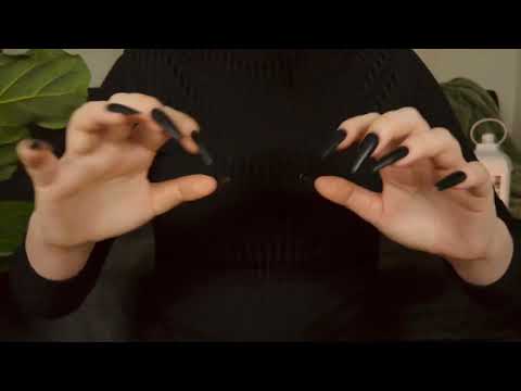 *one minute asmr* invisible layered tapping (no talking)