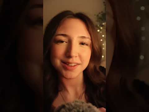 Brushing your face to help you relax! #relax #tingles #asmr