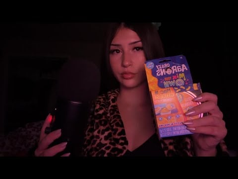 ASMR REVIEWING CRAZY AARON’S MAC & CHEESE PUTTY?! 🧀🤤