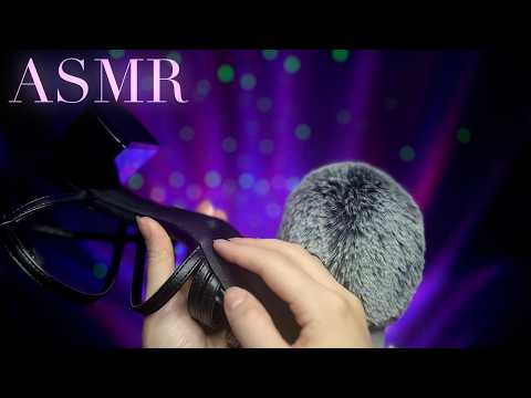ASMR Tingly Triggers & Chatty Whispering for Relaxation💤 Fluffy Mic, Tapping, Scratching, Fabric