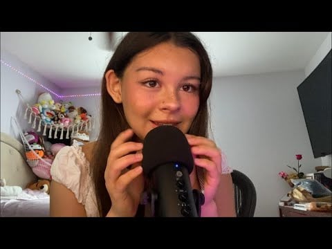 more ASMR triggers! | inaudible reading, tapping, mouthsounds, & plucking the negative energy AWAY