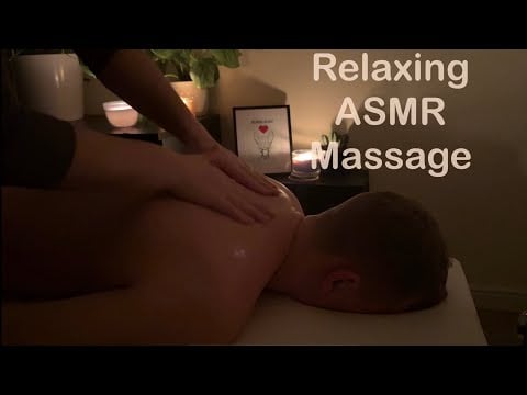 ASMR Scalp & Shoulder Massage on real person– Deep Sleep & Stress Relief Triggers no talking 