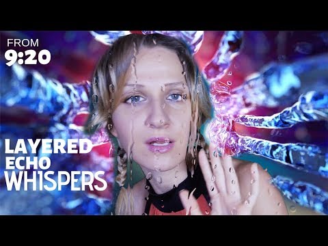 🌀EXTREMELY Hypnotic Echo Tunnel For Deep Sleep 🌀 ASMR Whispers & Theta Binaural Beats