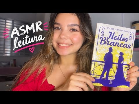 ASMR | NOITES BRANCAS - LEITURA ASMR (inaudível) 🤍✨