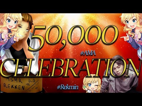 50,000 Subscriber Celebration with Rekken--- AMA