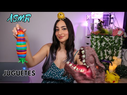 4K ASMR ✨ Sonidos RELAJANTES con JUGUETES 😴 | [Susurros] ASMR para Niños ❤️