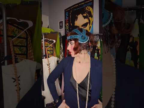 1920s flapper headpiece unboxing from @spidersilkmanor 💎 #1920s #unboxing #vintage #vintagestyle