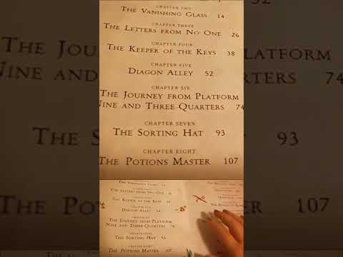 ASMR - reading you the Harry Potter chapter titles #asmr