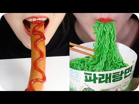 CRAZY FOODS IN KOREA CONVENIENCE STORE WEIRD FOOD ASMR COMPILATION 🇰🇷