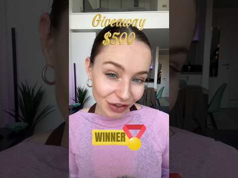 Giveaway winner announcement🏅🥳💝 thank you to everyone for celebrating 5 years with me🥰