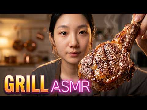 Three tools: Roast goat meat ASMR #asmr