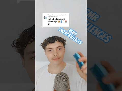 asmr emoji challenge