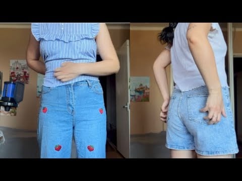 Asmr fabric scratching. Try on👚Асмр примірка одягу✨