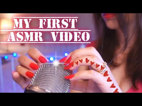 My FIRST ASMR Video / New Channel ✨ ASMR Sleep ✨ Mic scratching Mic brushing Cork tapping & more