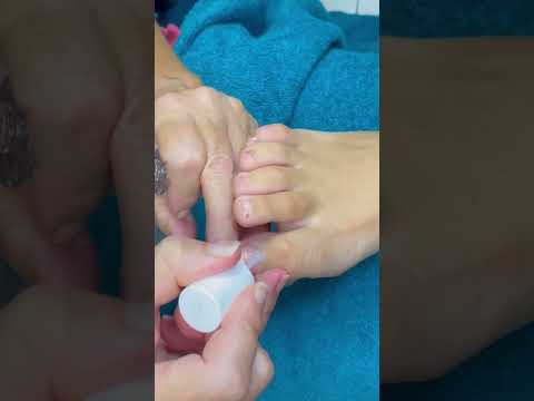 ASMR: Pedicure and Foot Massage at Home #shorts #asmr #pedicureathome #pedicure #footmassage  #foot