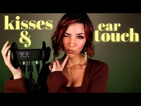 ASMR All the Kisses & Ear Touching For You! (+ Brain scratching, ear tapping...)