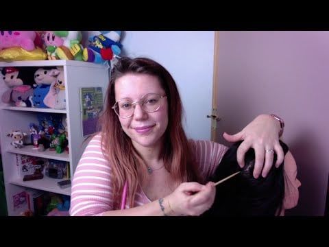 Part 2 - ASMR ROLEPLAY SCALP CHECK NURSE DOCTOR EXAMINATION | Livestream with Superchat