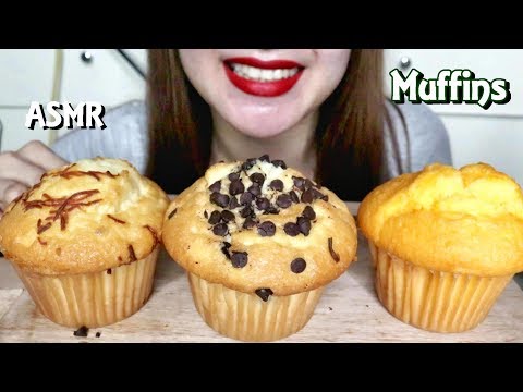 ASMR 먹고 먹는 소리 Muffins Mukbang Eating Sounds No Talking