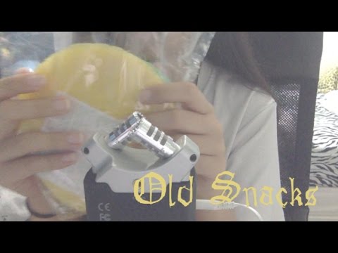 [ASMR] Eating Old School Snacks