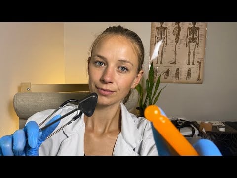 ASMR Urgent Care Doctor Visit 👂👃 | Ear, Nose & Throat (ENT) Exam POV