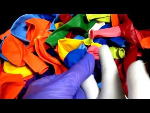 LATEX💟🎧 gloves & balloons [[ASMR]]