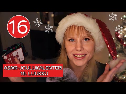 ASMR Joulukalenteri LUUKKU 16🌟Liekit Nuolee Seiniä ja Jouluiloa #yhteinenasmrjoulukalenteri25
