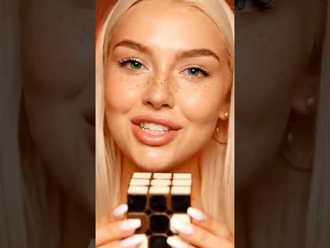 Would You Ever Eat a Rubik’s Cube 🧩🍫 ASMR test