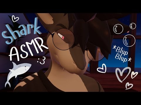 [Furry ASMR] Silly Shark boy tingles you upon your boat :3 [Sleep-aid] [Soft-spoken] [Mouth sounds]