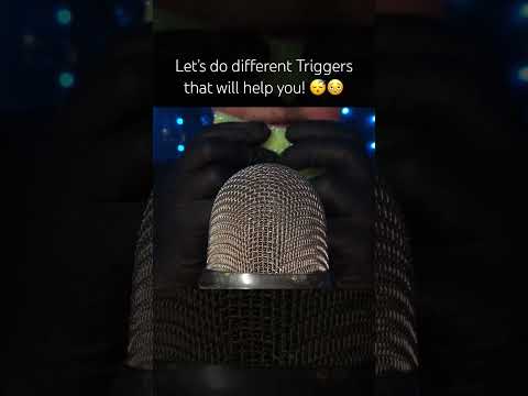 Trigger that will help you fall asleep! 💙 #asmr