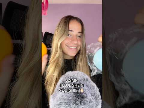 ASMR SHEIN SQUISHIES😁 #asmr #relax #mouthwhisper #tingles #visualtingle #argentina