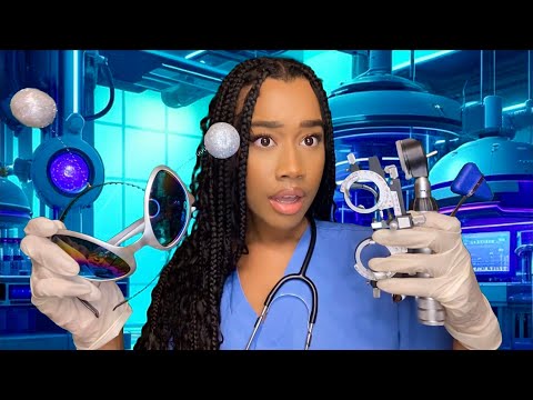 ASMR Cranial Nerve Exam BUT You're An Alien 👽 🛸 Medical Exam ASMR