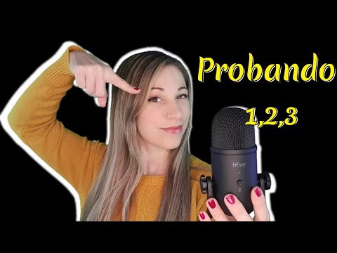 4k Unboxing ASMR | NUEVO Micrófono k678   | Colaboración FIFINE | SusurrosdelSurr | Español