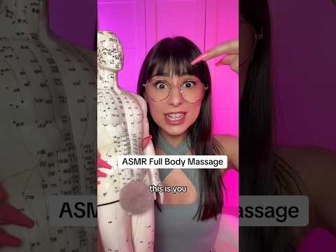 ASMR FULL BODY MASSAGE 😖 #asmr #shorts #comedy