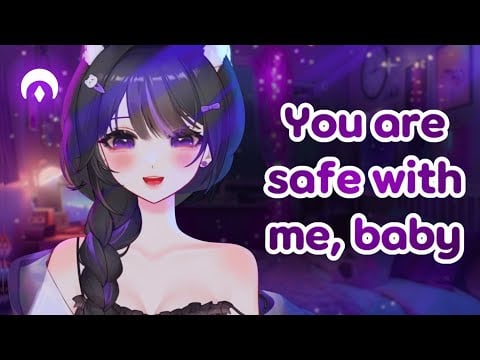Breathy Reassurance ASMR 💜 Gentle Kisses and Ear Massage