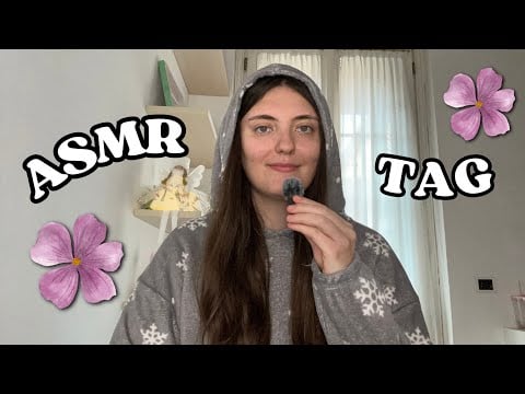 TAG ASMR! Rispondo a domande particolari SUPER LO-FI 🌺