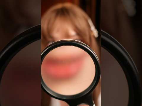 ASMR Doctor examines your face #roleplay #asmrdoctor #visualtingle