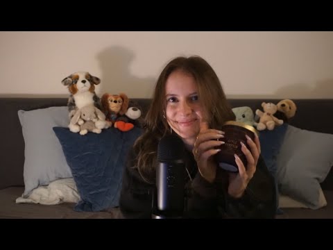 ASMR TAPPING with nails (+ hand and mouth sounds)
