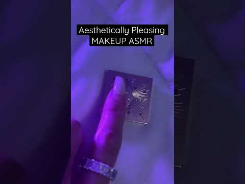 Aesthetically pleasing makeup ASMR￼ .. PRETTIEST PACKAGING EVERRRR