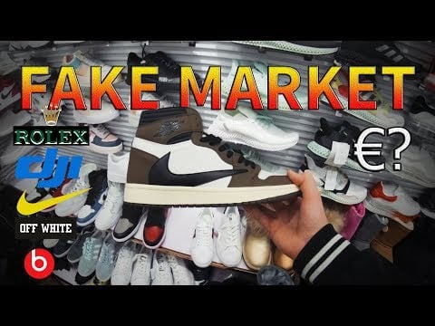 FAKE MARKET in Cina a Shanghai Ep. 5 (imitazioni Rolex, Jordan Travis Scott, Off White, Droni Dji)