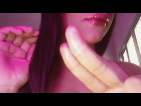 ASMR | Spit Painting: Painting Your Face with My Fingertips😴🩷