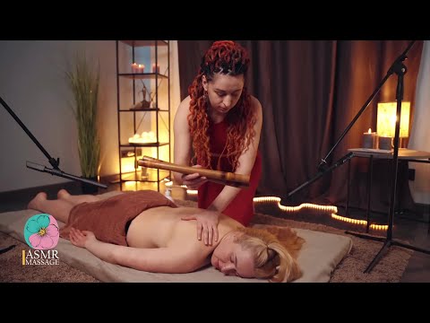 Hand-Soothed ASMR Massage Using Tools