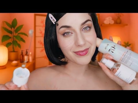 ASMR Deutsch Traumhaftes Korean Facial Spa Roleplay 🧖🏼‍♀️ Layered Sounds, Pampering, Massage