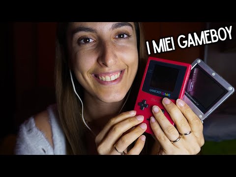 TI RILASSO CON LA MIA COLLEZIONE DI GAMEBOY 🎮 ASMR ITA