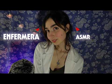ASMR ❤️ ENFERMERA AMABLE Cuida de ti (RP) ATENCIÓN PERSONAL