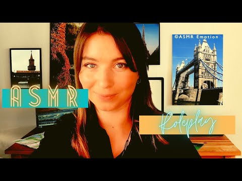 🌏 Deine Corona Reiseberatung im Reisebüro | ASMR Roleplay | Personal Attention RP (deutsch/german)