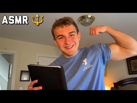 ASMR Gym Personal trainer Roleplay 💎