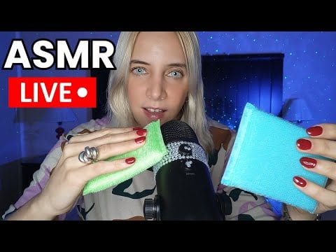 ASMR EN VIVO!! PARA RELAJARSE Y DORMIR RÁPIDO 😴