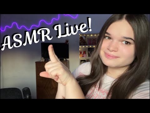 ASMR Lets Do Your FAV Triggers Live!